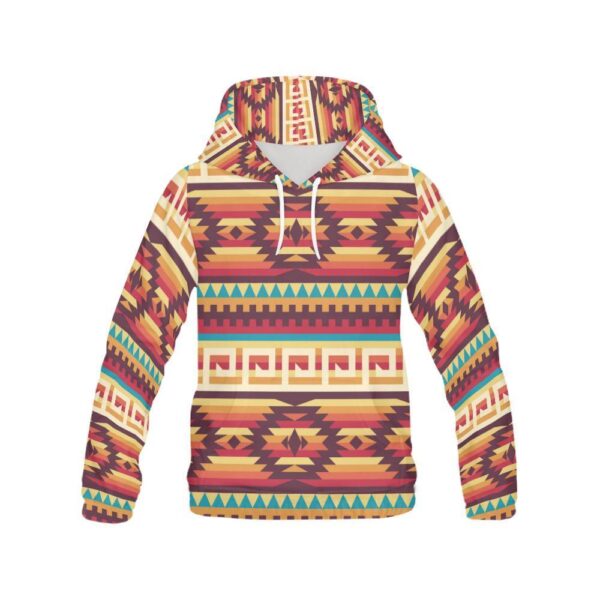 Aztec Native American Tribal Navajo Indians Print Men Pullover Hoodie