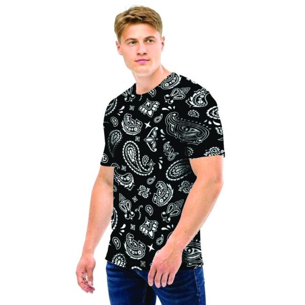 Black Bandana Men T Shirt