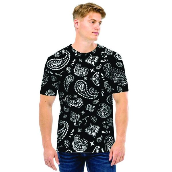 Black Bandana Men T Shirt