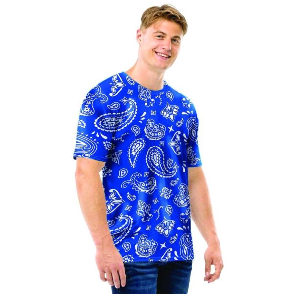 Blue Bandana Men T Shirt