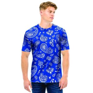 Blue Bandana Men T Shirt 5e043a36 15df 46cd 82a7 93bd6197328e