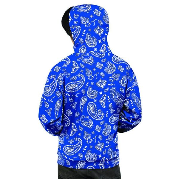 Blue Bandana Men’s Hoodie