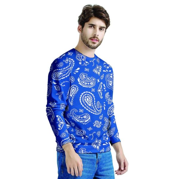 Blue Bandana Men’s Sweatshirt