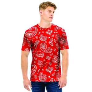 Red Bandana Men T Shirt f41b11a3 154f 4ff5 8929 54414df147b5