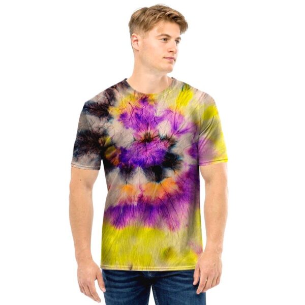 Spiral Hippie Tie Dye Men T Shirt