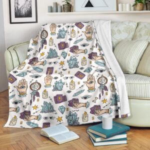 Tarot Pattern Print Blanket 7957b4a0 c490 49ef 954d baf9722ebc2e