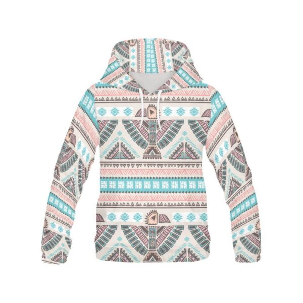 Tribal Native Indians American Aztec Navajo Print Men Pullover Hoodie